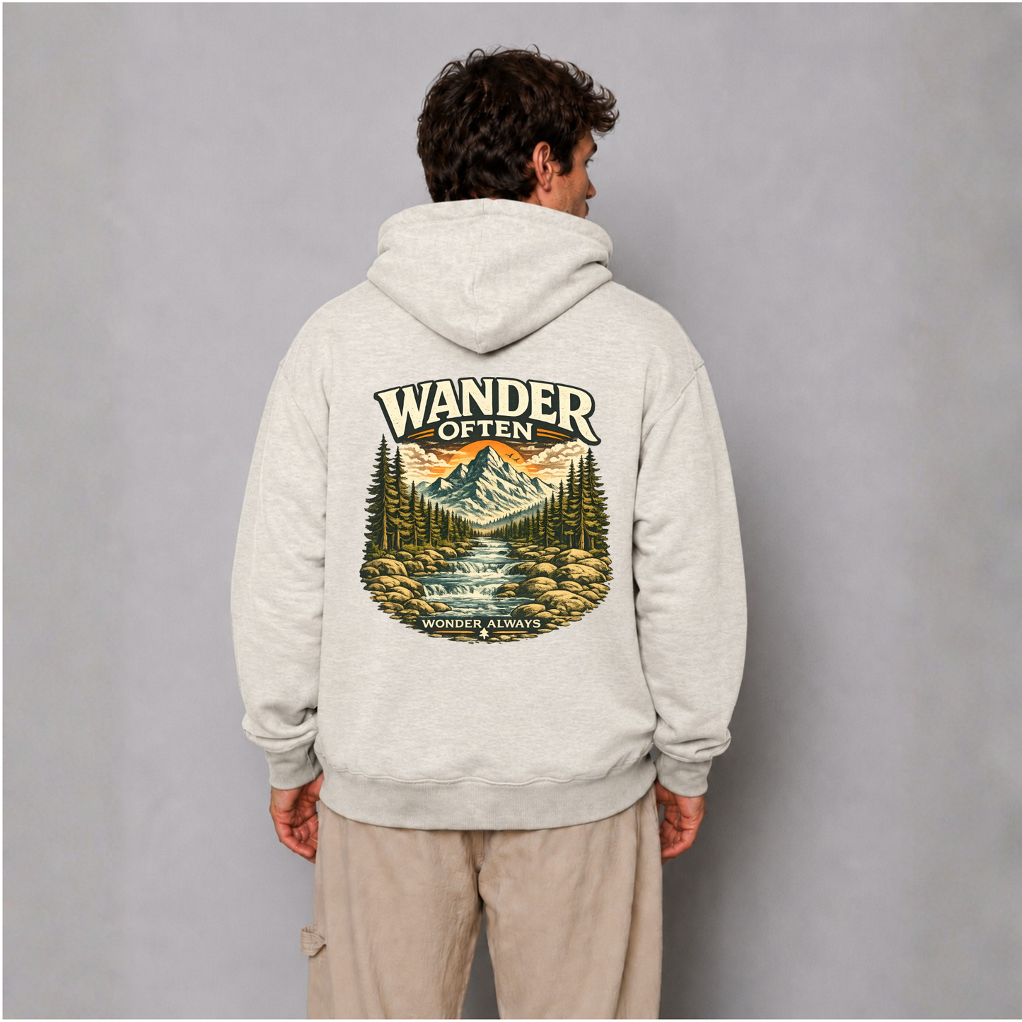 Wander Often Mountain Adventure Hoodie