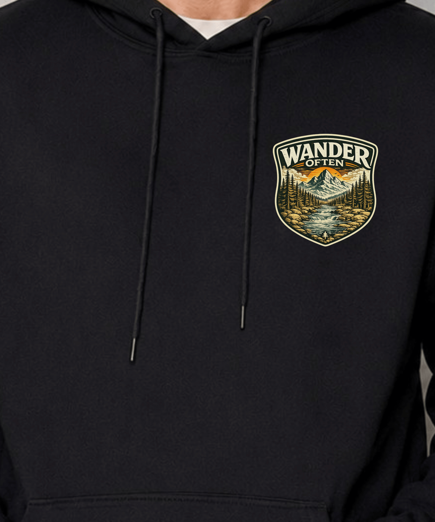 Wander Often™ Premium Hoodie - Wildserve - Inspirational Wildlife Tees