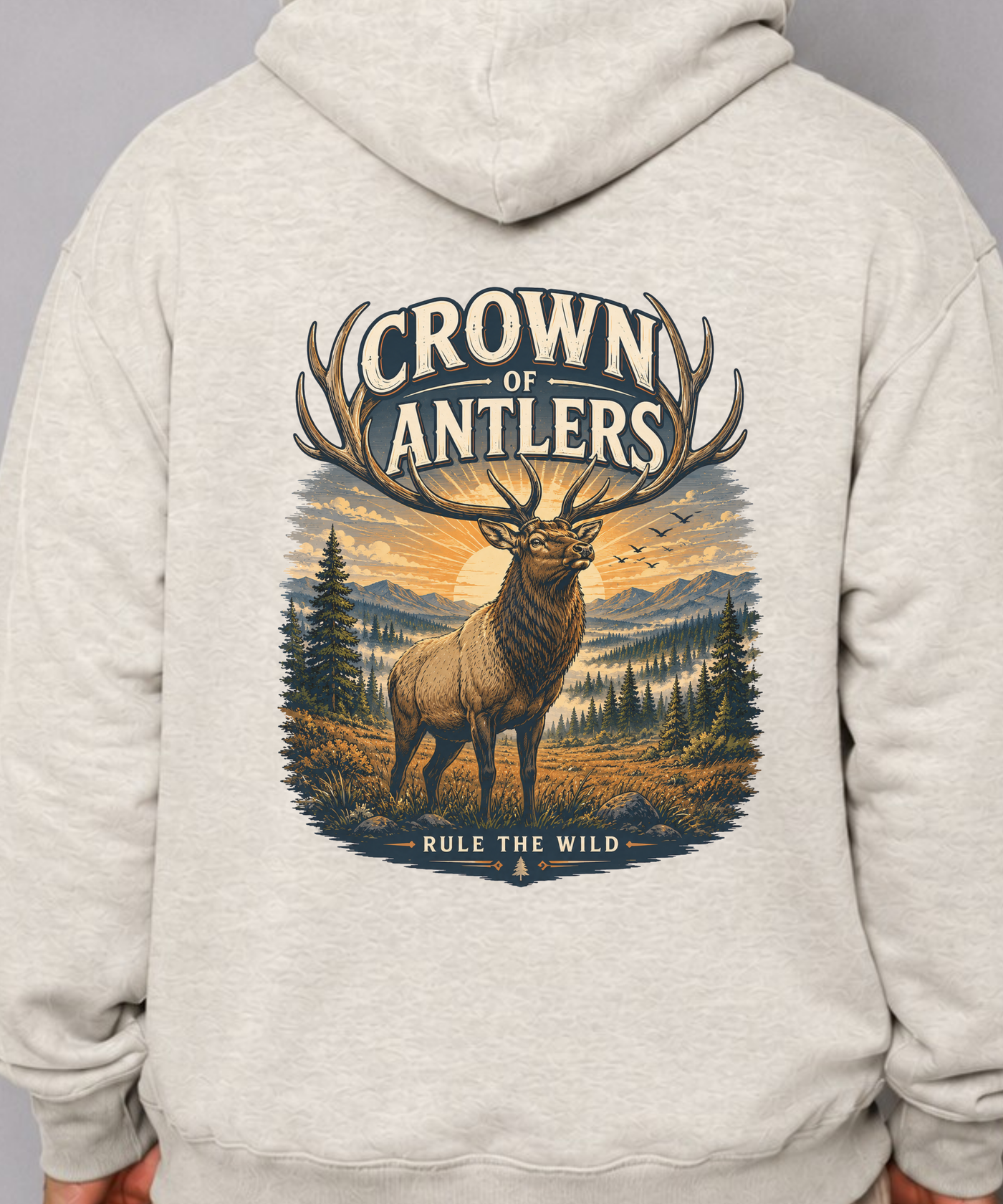 Crown of Antlers™ - Wildserve - Inspirational Wildlife Tees