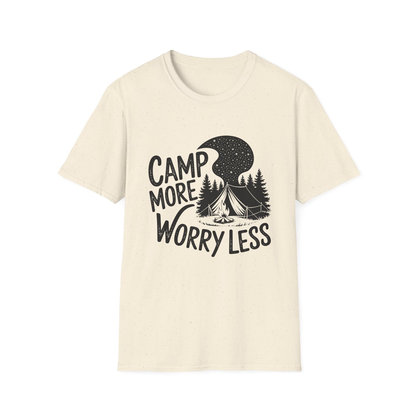 Camp More Worry Less Camp Adventure Tee