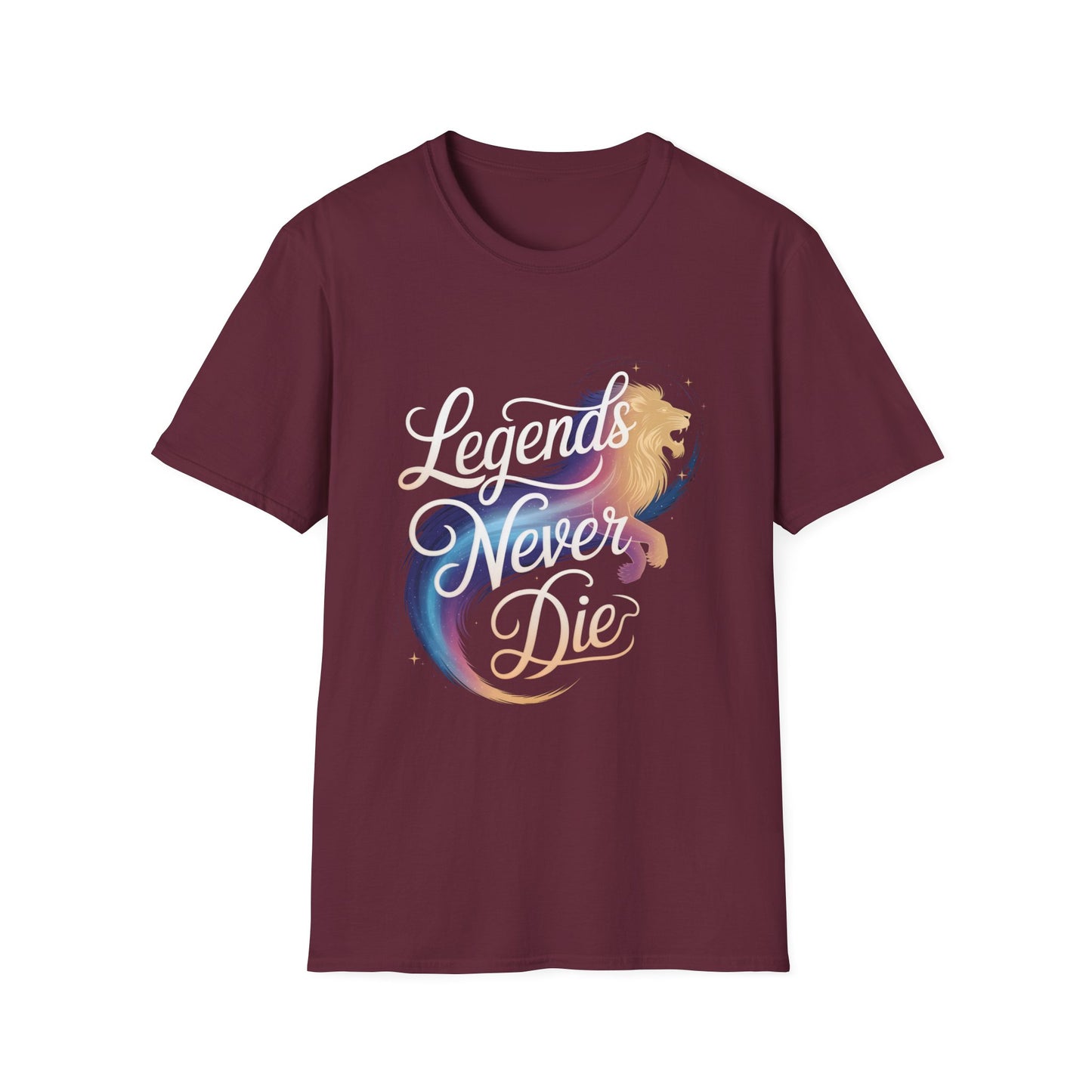 Legends Never Die - Inspirational Graphic Tee