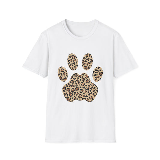 Leopard Print Paw Wildlife Tee