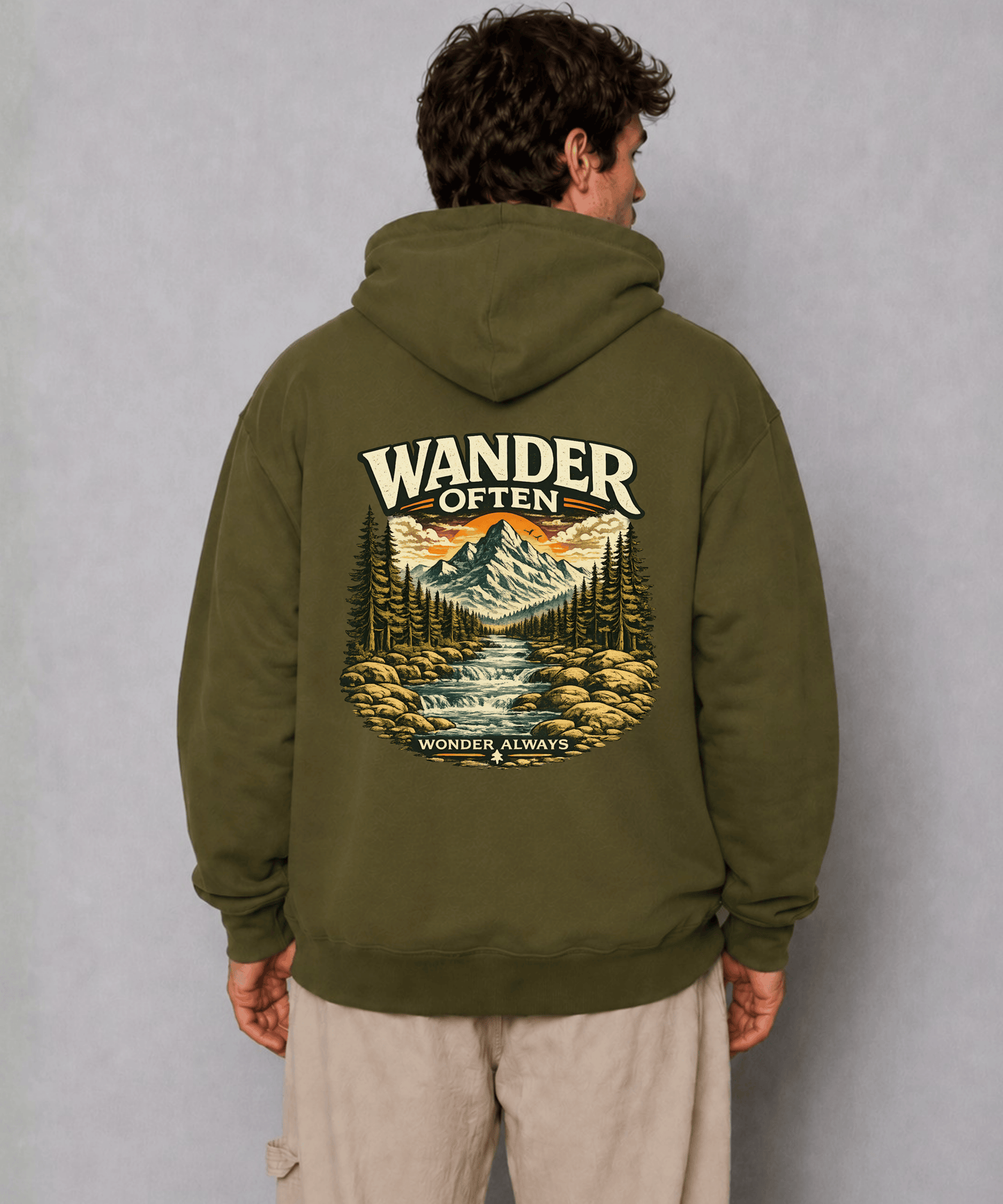 Wander Often™ Premium Hoodie - Wildserve - Inspirational Wildlife Tees
