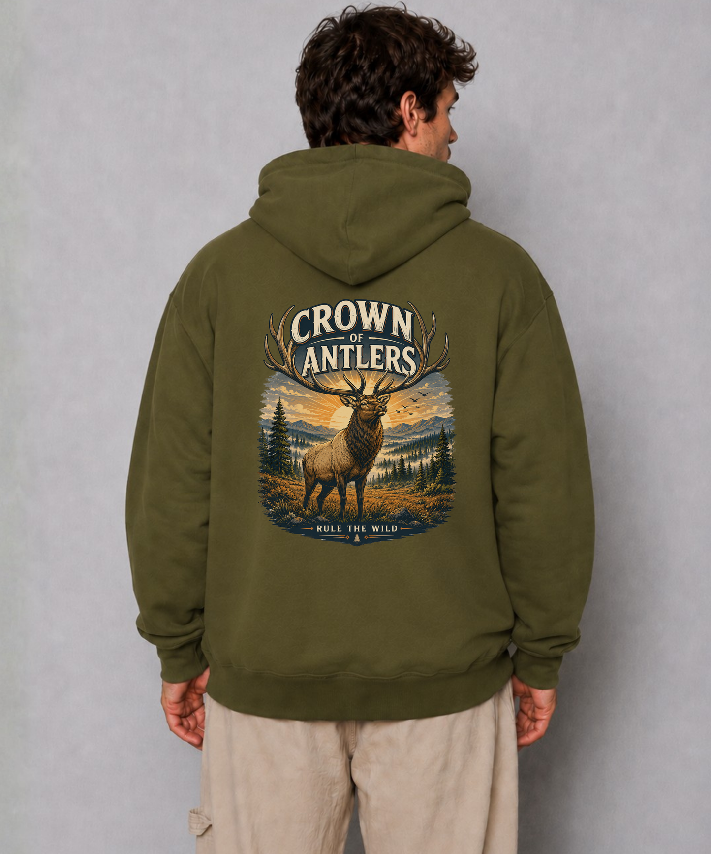 Crown of Antlers™ Premium Hoodie