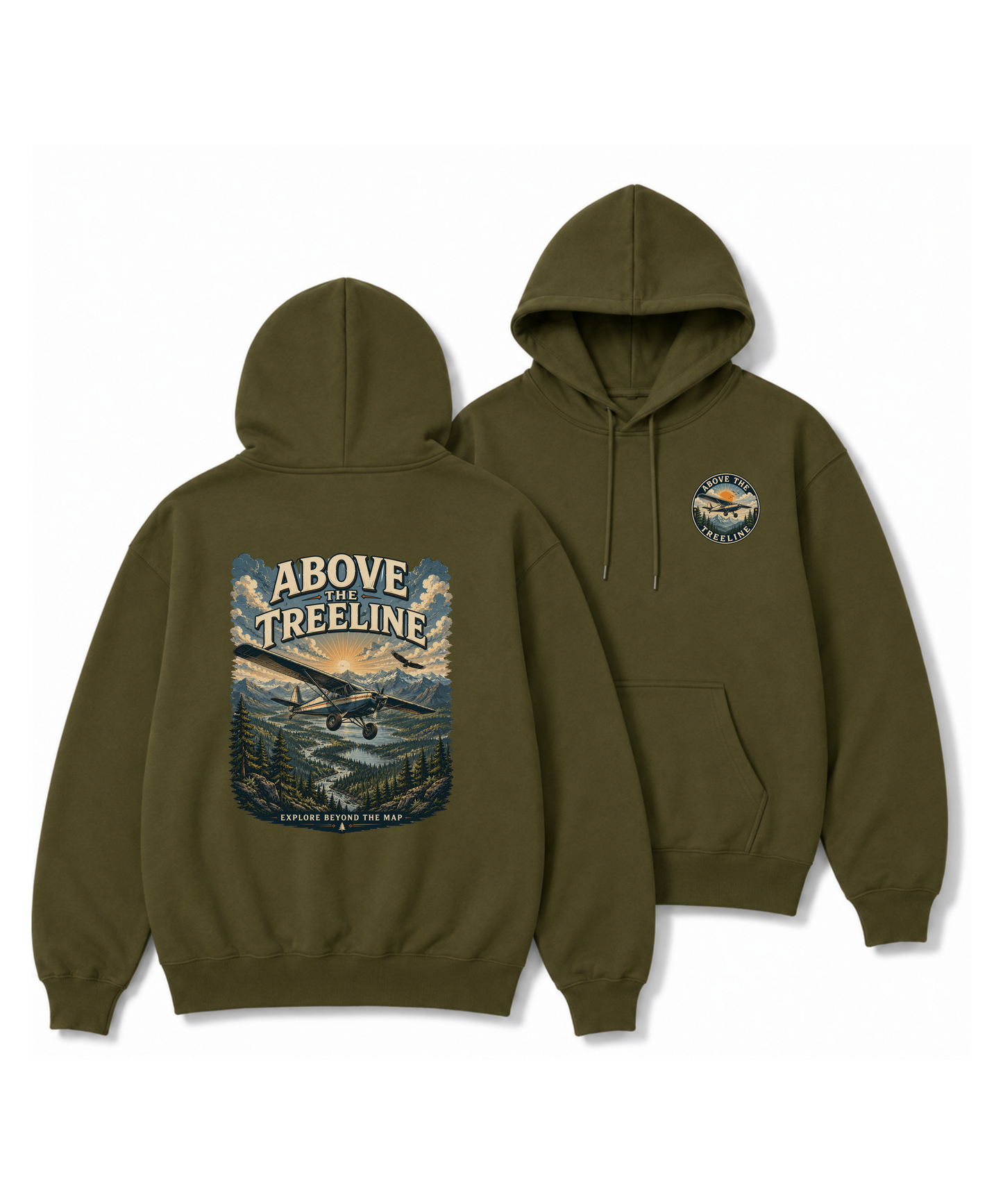 Above the Treeline™ Premium Hoodie