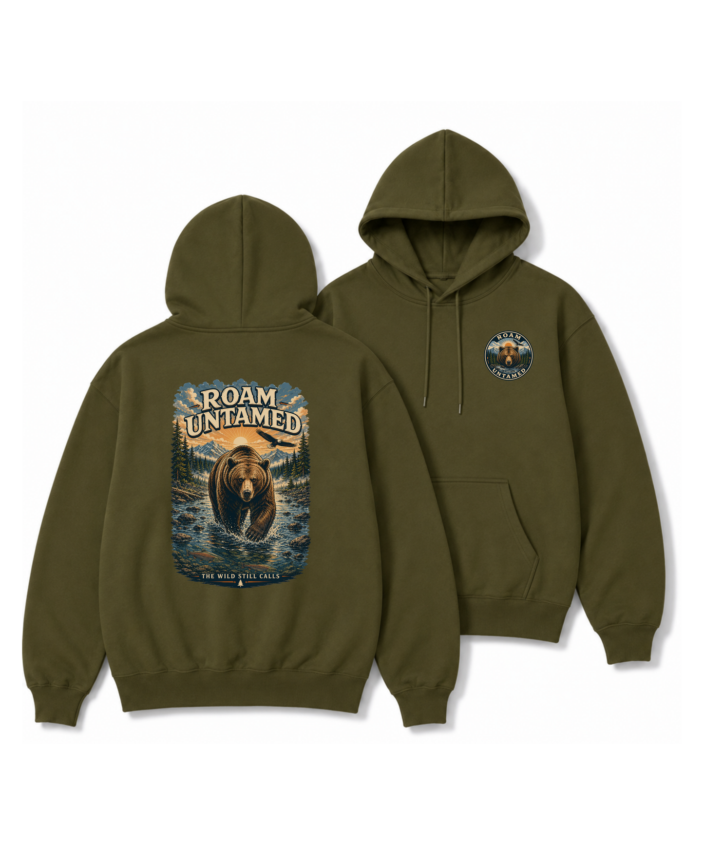 Roam Untamed™ Premium Hoodie