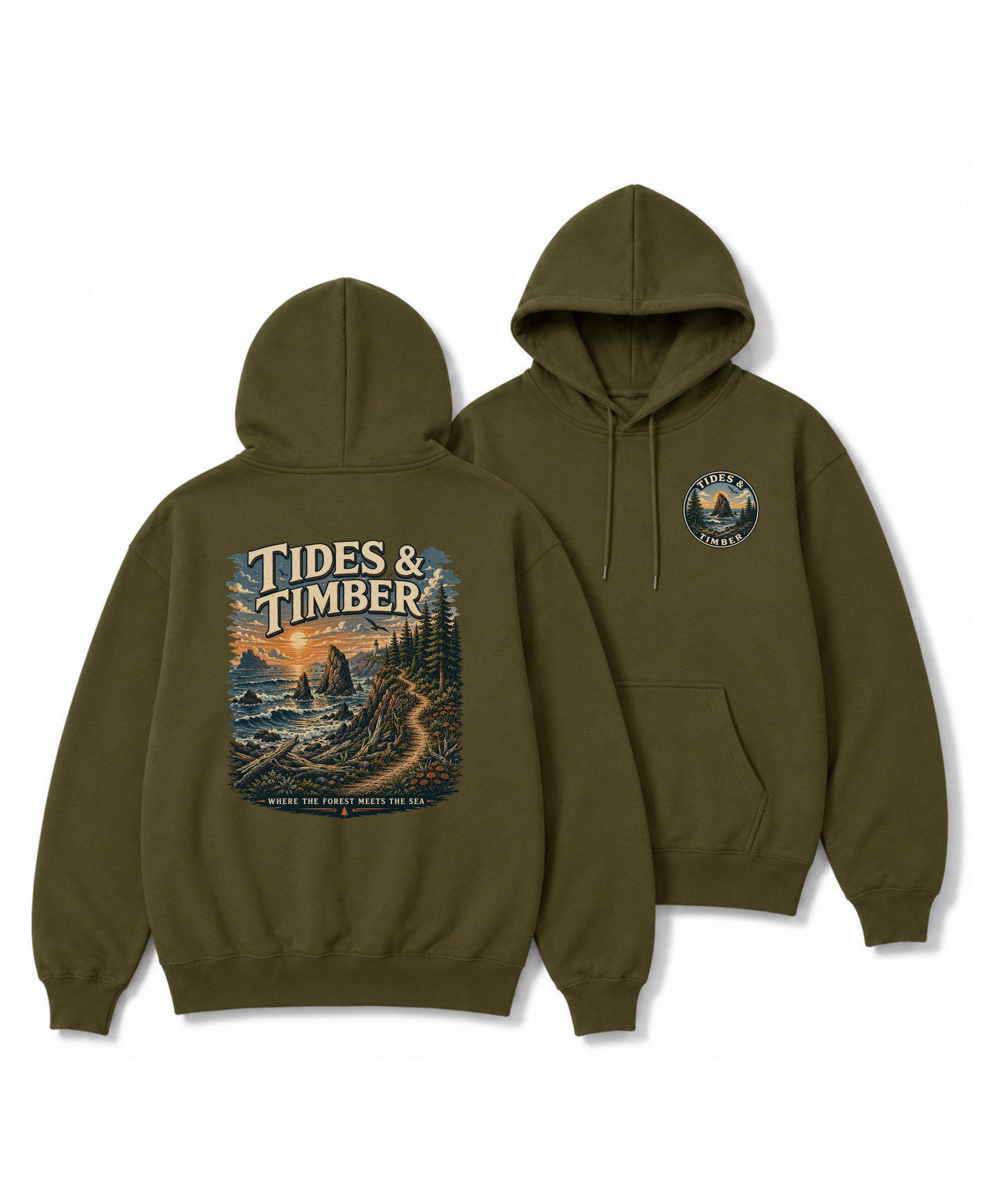 Tides & Timber™ Premium Hoodie