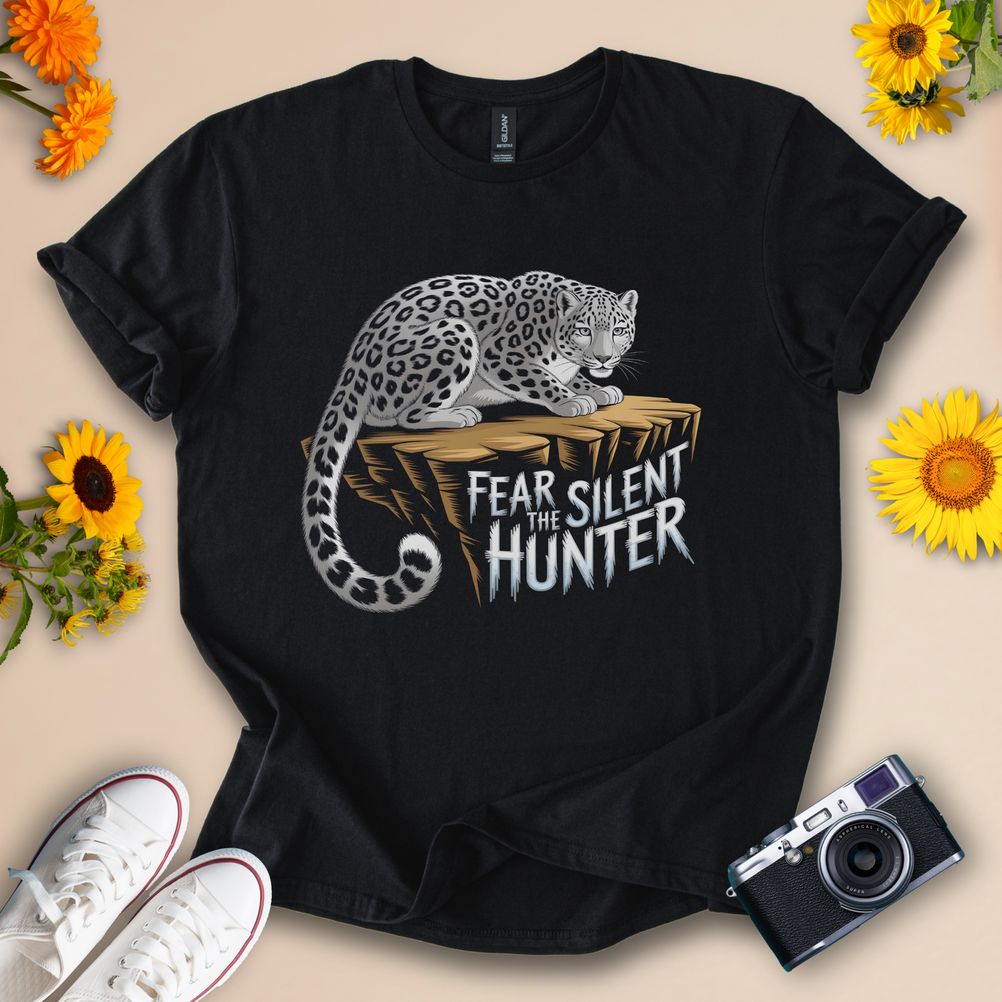 Fear the Silent Hunter Leopard Tee