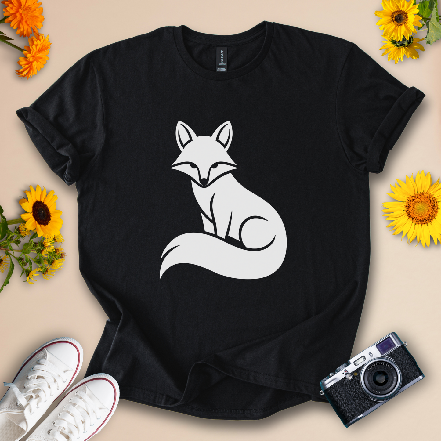 Adorable Fox Graphic Tee