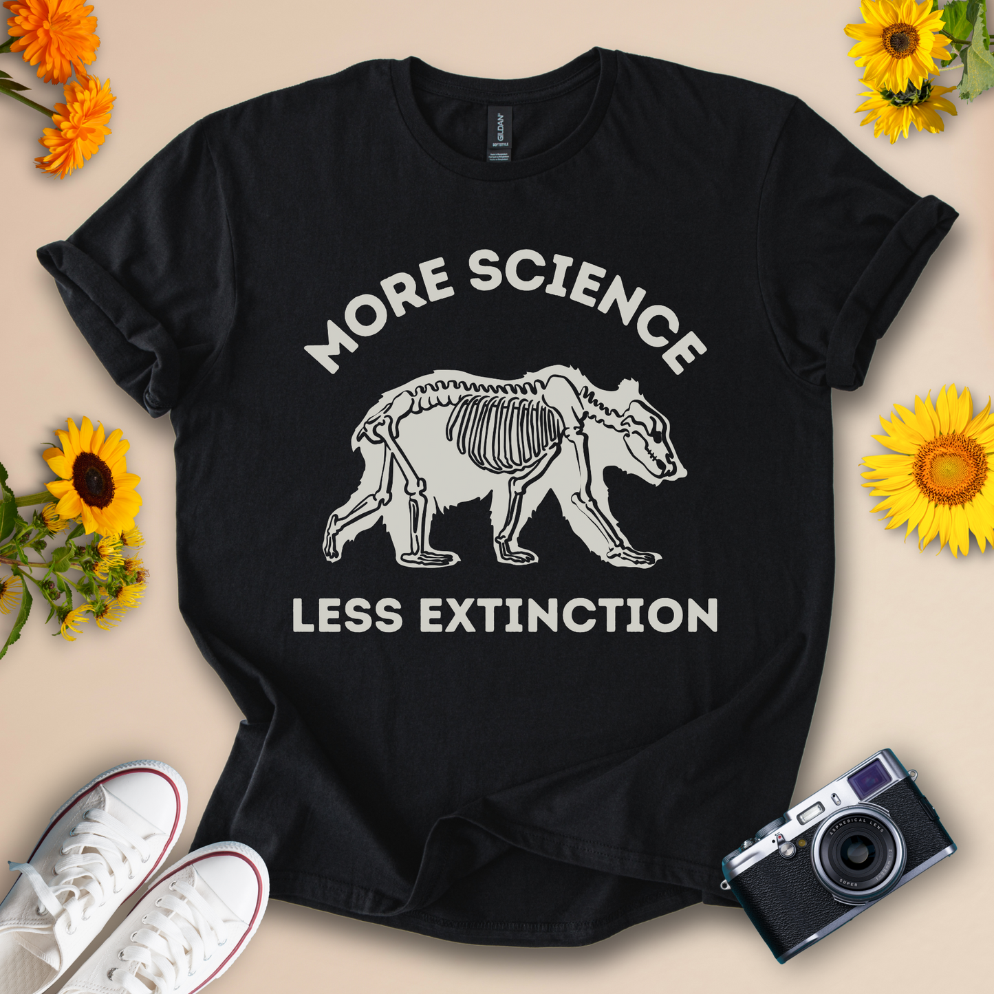 More Science Less Extinction Softstyle T-Shirt