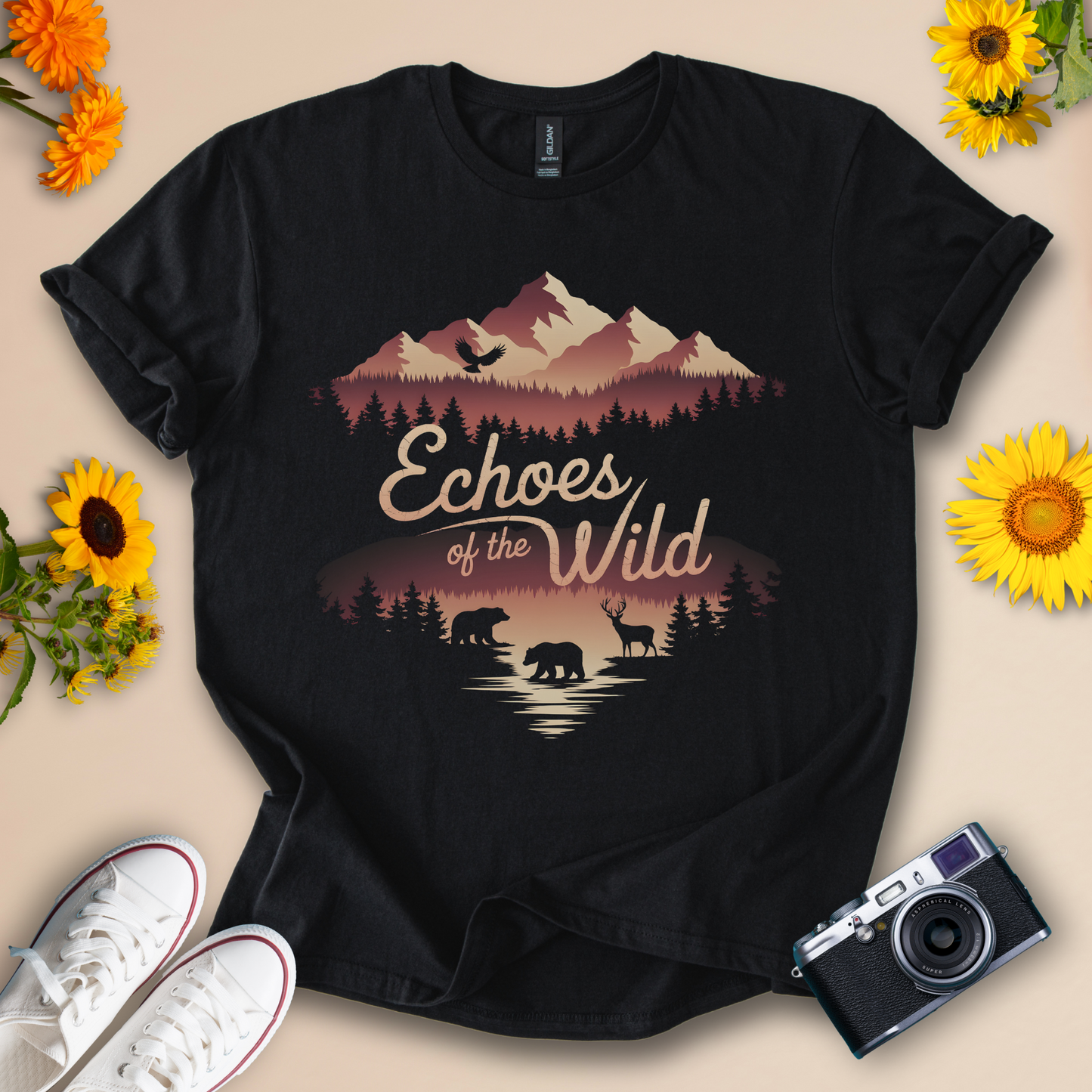 Echoes of the Wild - Nature Adventure Tee