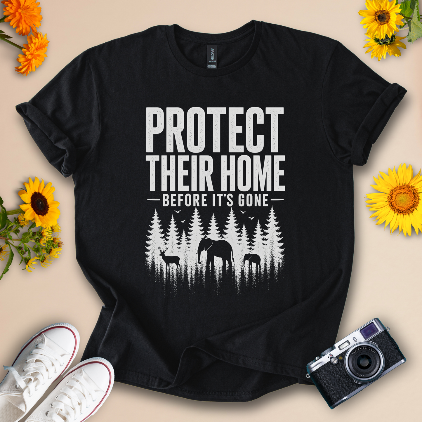 Protect Their Home 🦌 - Wildserve - Inspirational Wildlife Tees