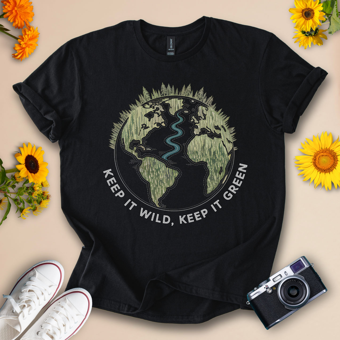 Keep It Wild, Keep It Green - Save Wildlife Tee