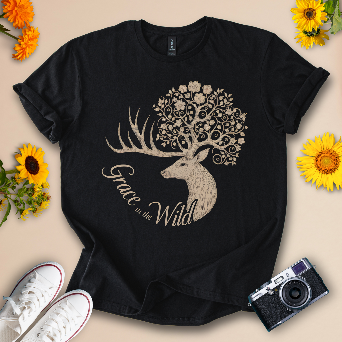 Grace in the Wild Design Tee