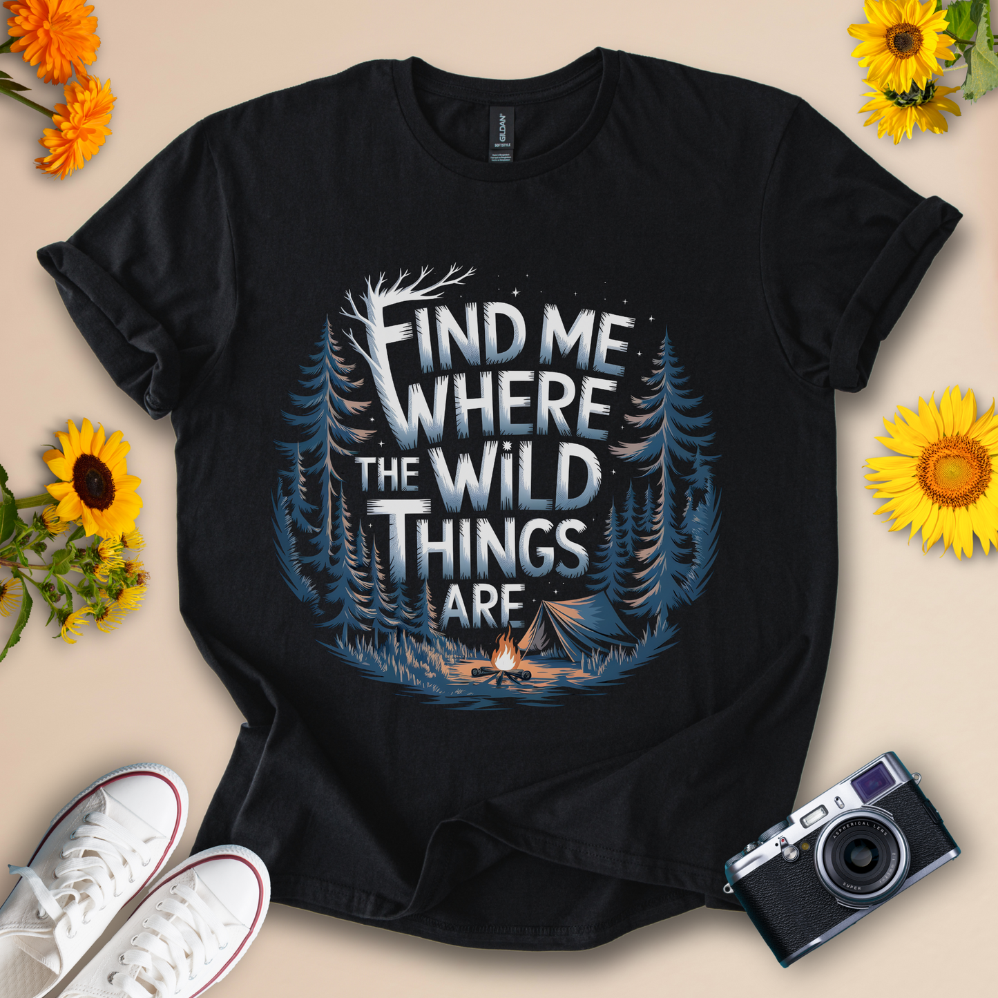 Adventure Awaits Nature Wild Love Tee