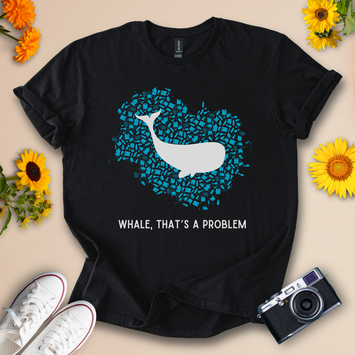 Whale, That's a Problem - Ocean Eco Tee