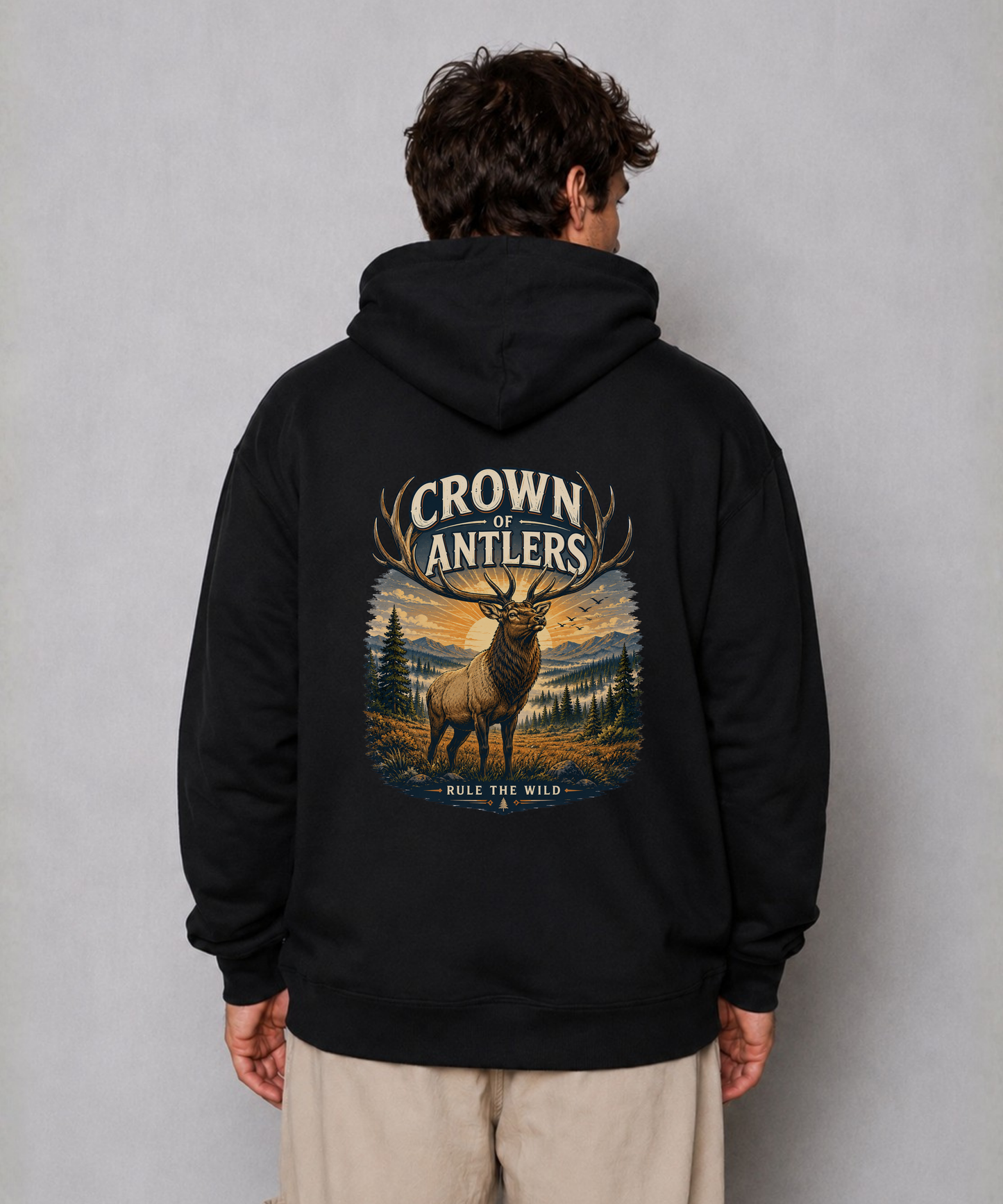 Crown of Antlers™ Premium Hoodie