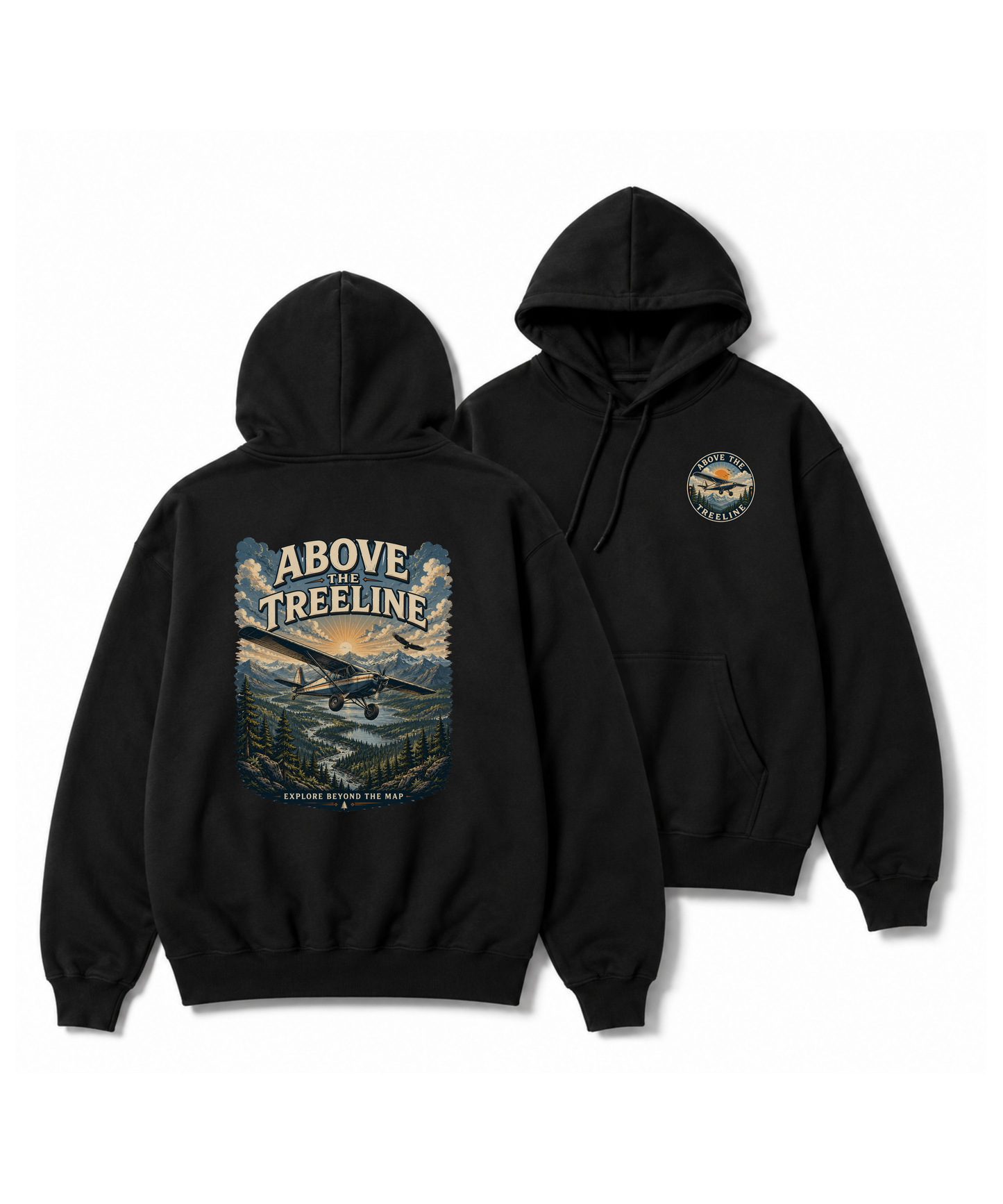 Above the Treeline™ Premium Hoodie