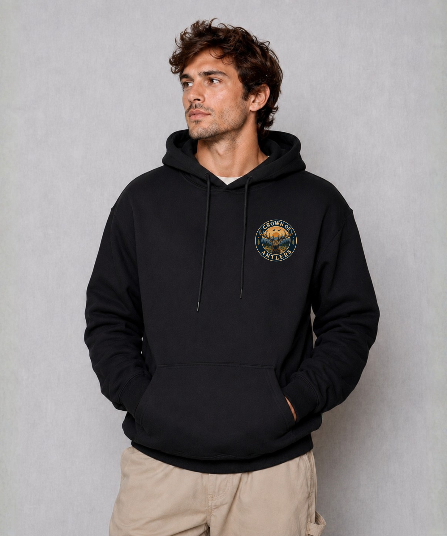 Crown of Antlers™ Premium Hoodie