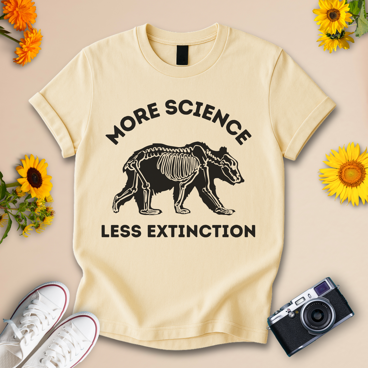 More Science Less Extinction Softstyle T-Shirt