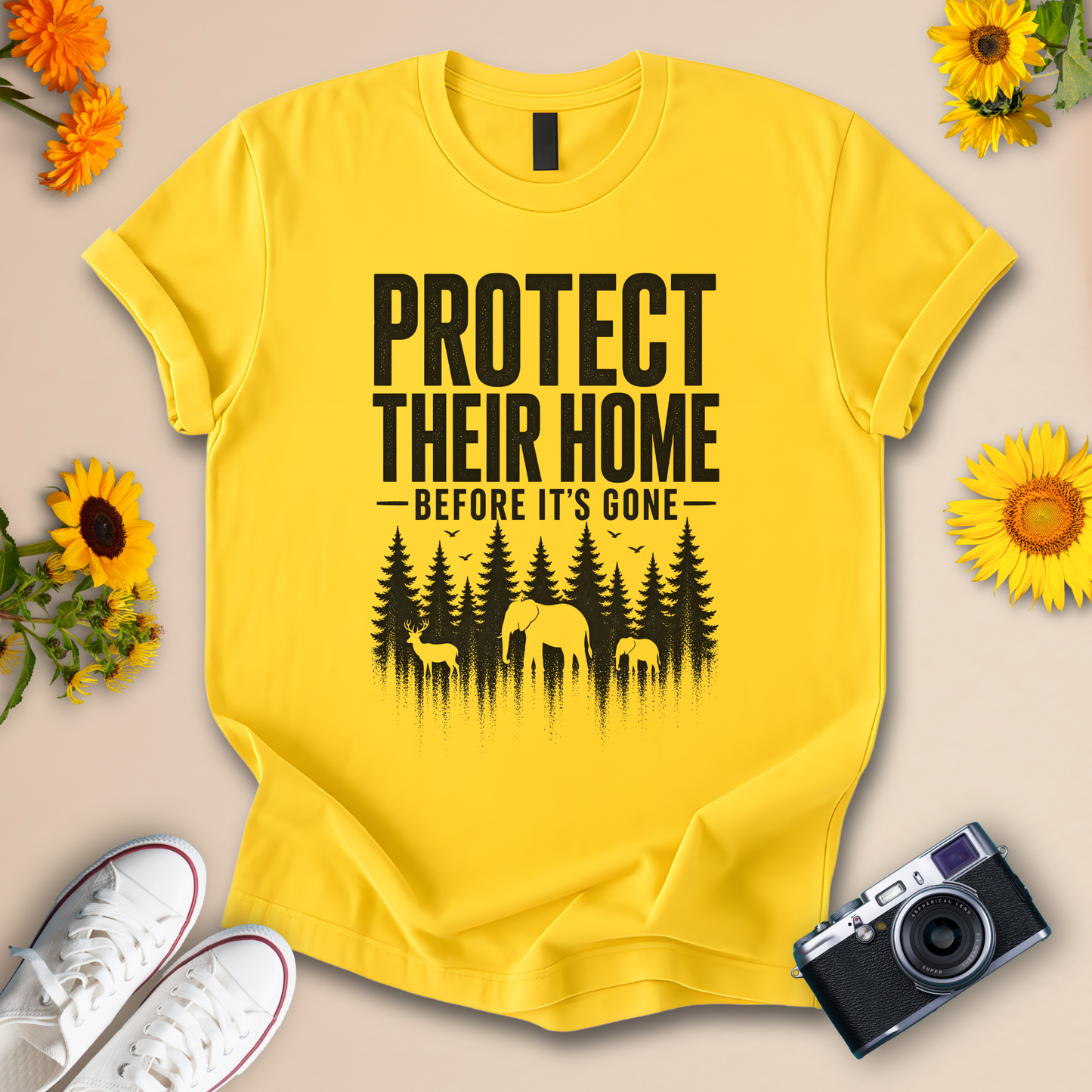 Protect Their Home 🦌 - Wildserve - Inspirational Wildlife Tees