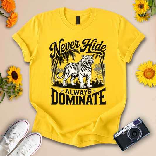 Dominant Tiger T-Shirt – Unisex Motivational Tee