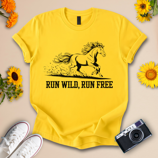 Run Wild, Run Free Wild Horse Design