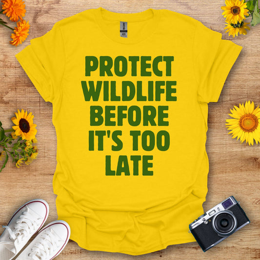 Protect Wildlife Unisex Eco Conservation Tee