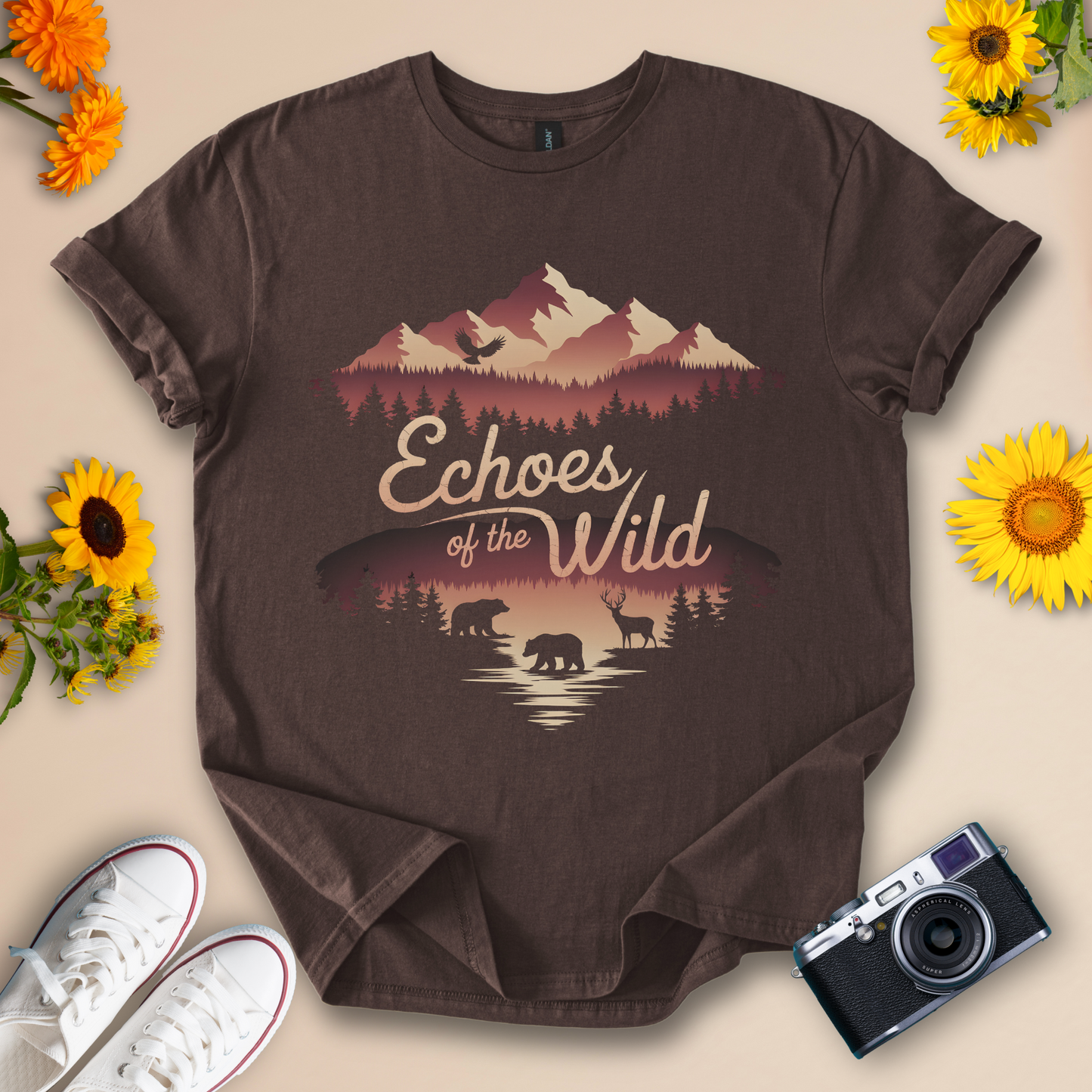 Echoes of the Wild - Nature Adventure Tee