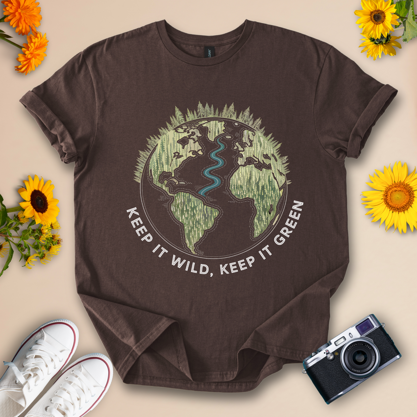 Keep It Wild, Keep It Green - Save Wildlife Tee