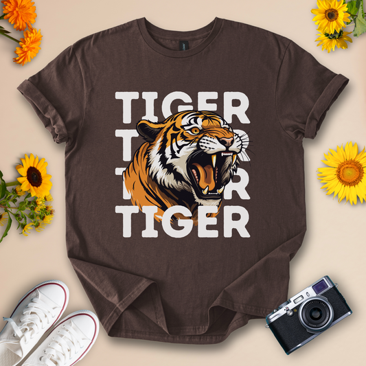 Fierce Tiger Graphic Unisex Tee