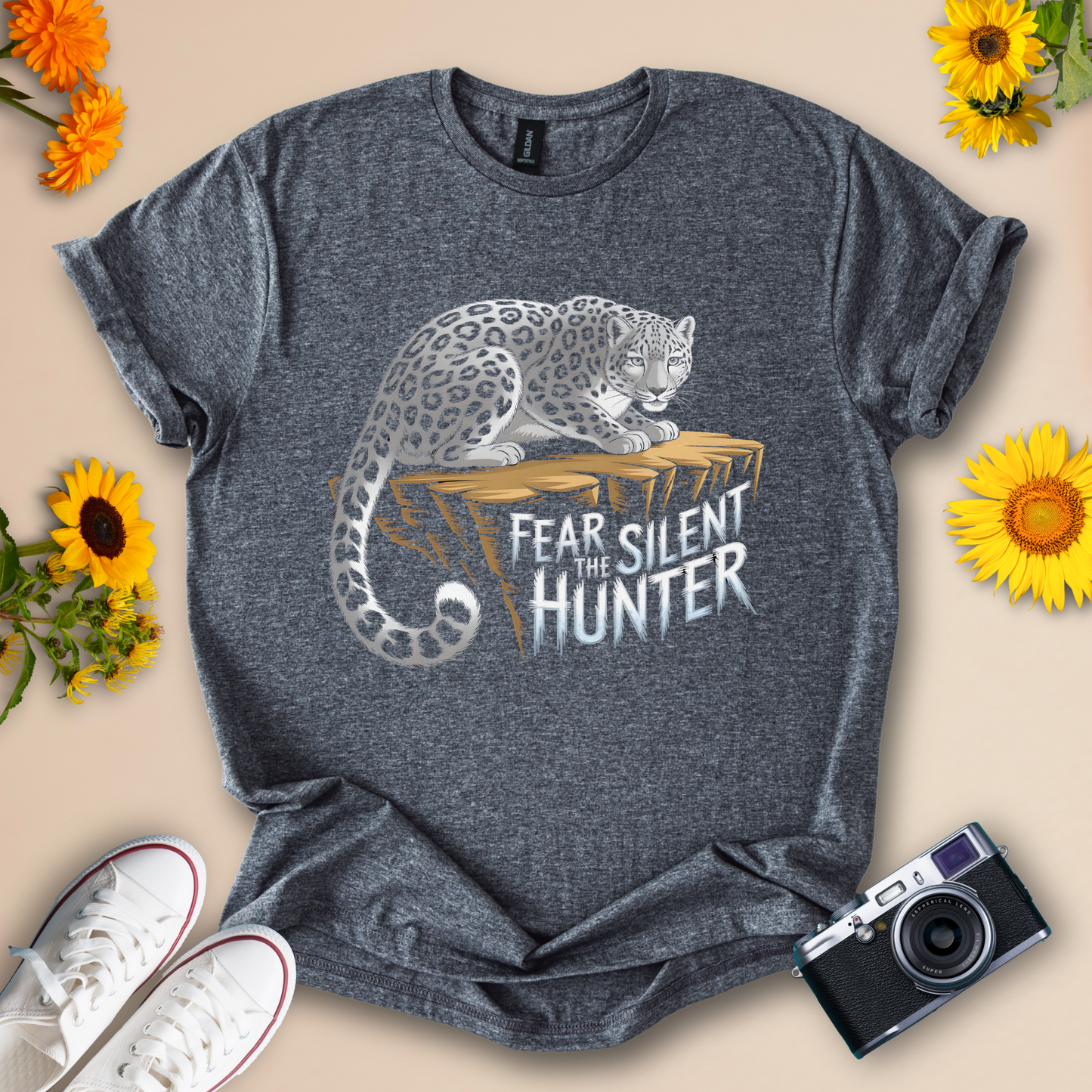 Fear the Silent Hunter Leopard Tee
