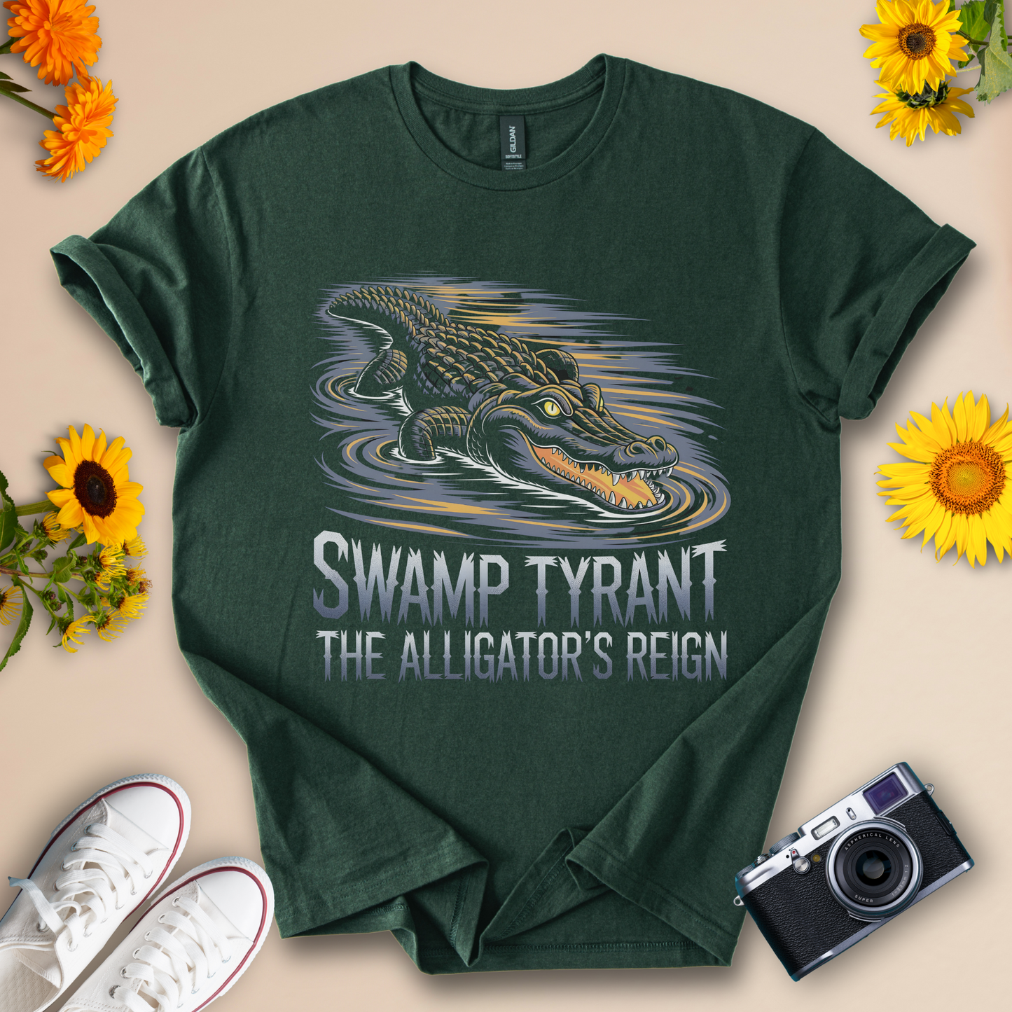 Swamp Tyrant - Alligator Graphic Tee