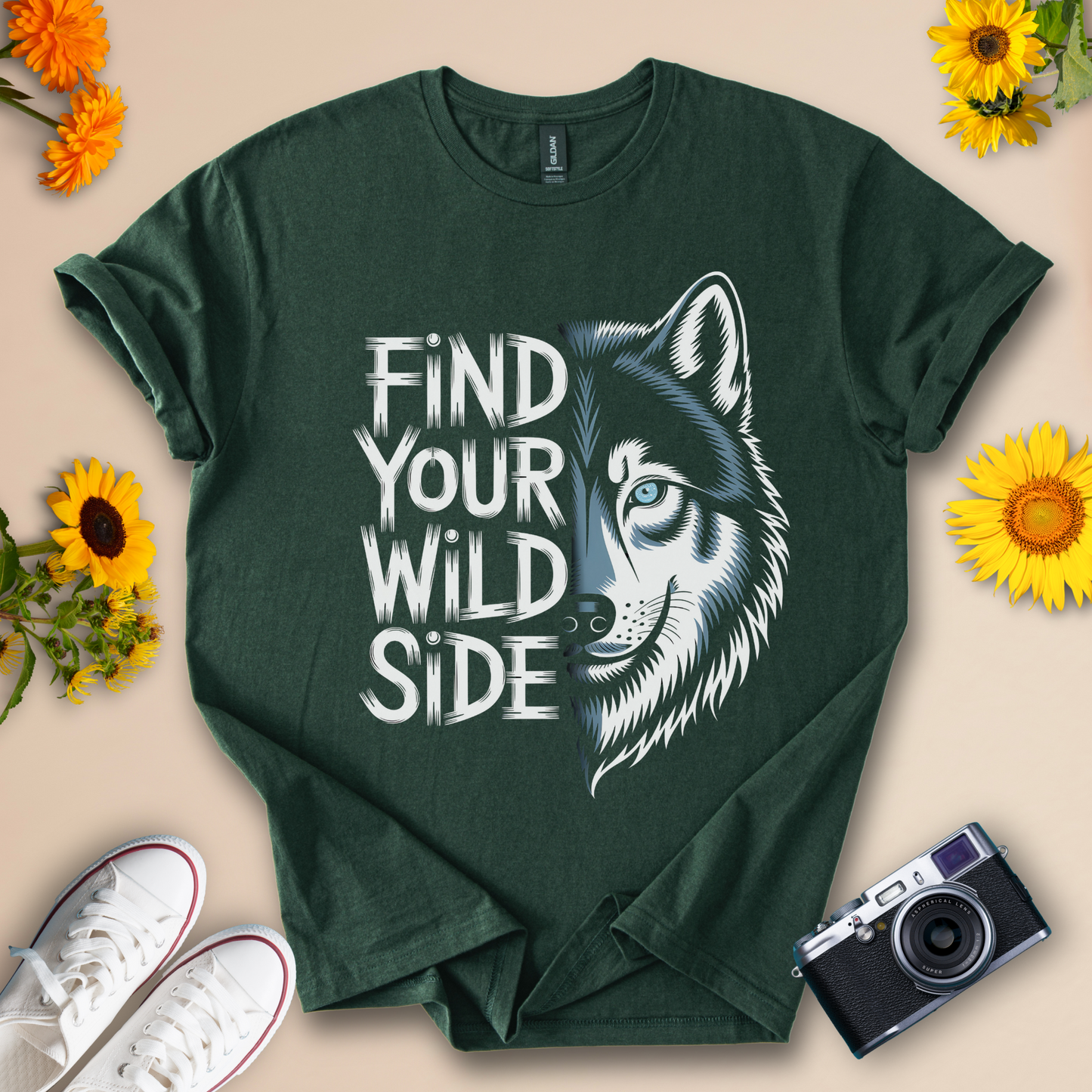 Find Your Wild Side Nature Inspired Tee