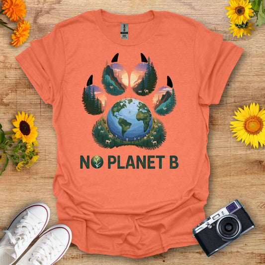 No Planet B Earth Design Tee