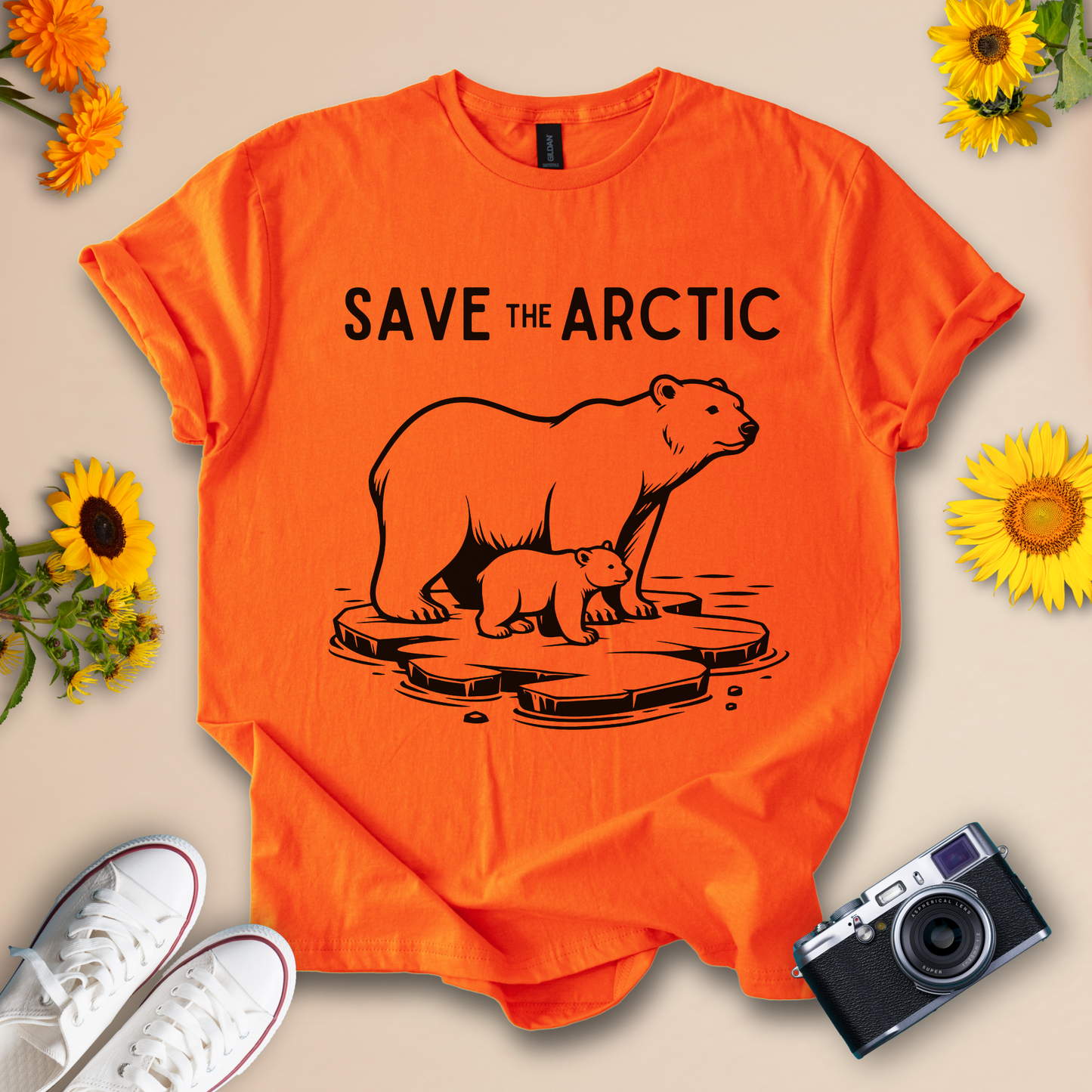 Save the Arctic Unisex Wildlife Eco Tee