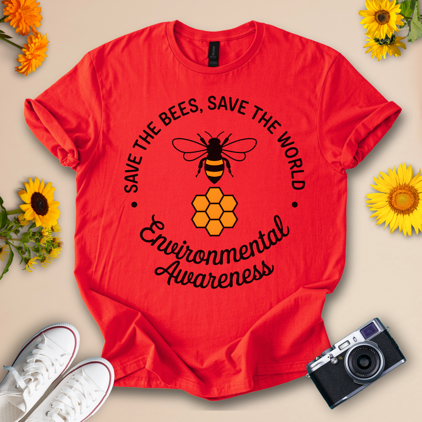 Save the Bees and Save the World Tee
