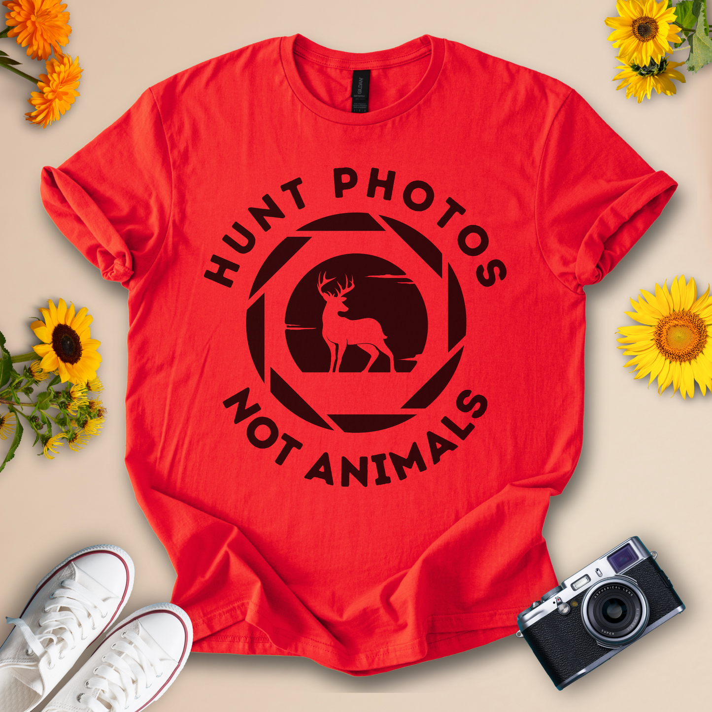 Hunt Photos Not Animals Unisex Wildlide T-Shirt
