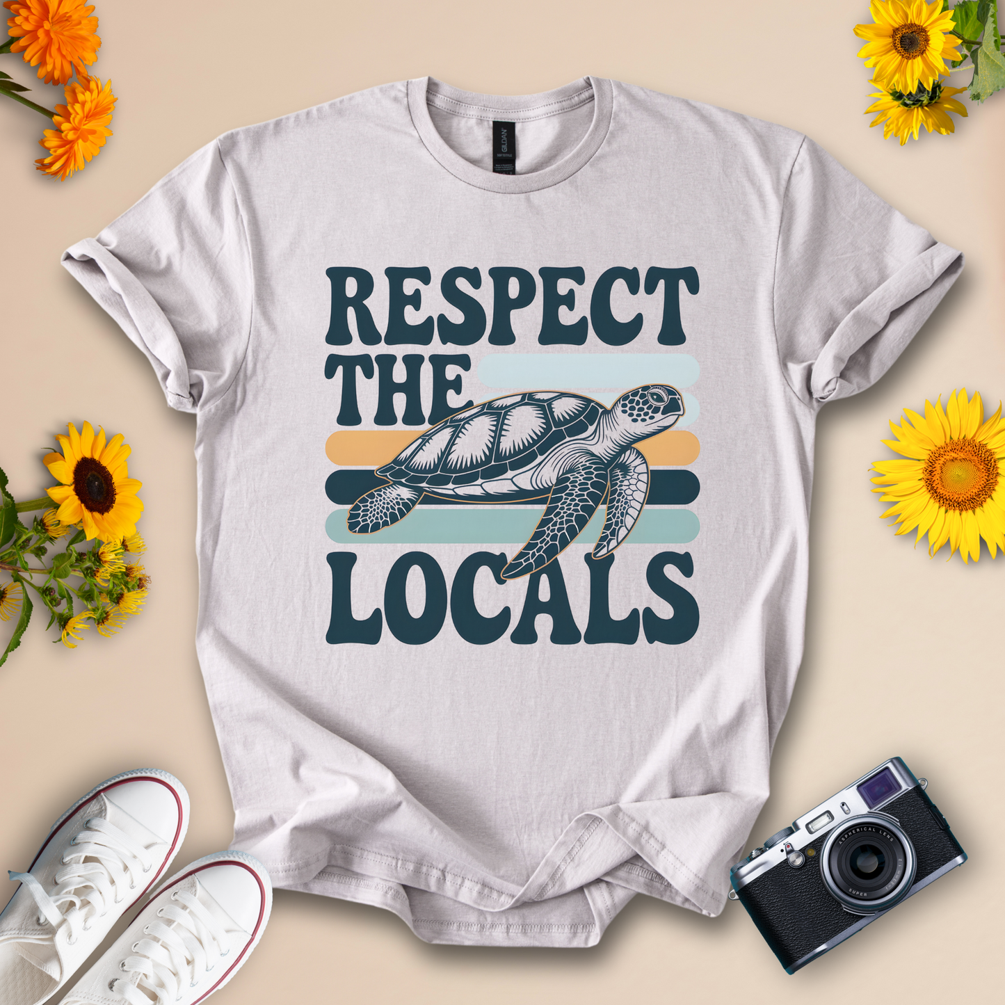 Respect the Locals Tee – Eco-Conscious Casual Summer Apparel