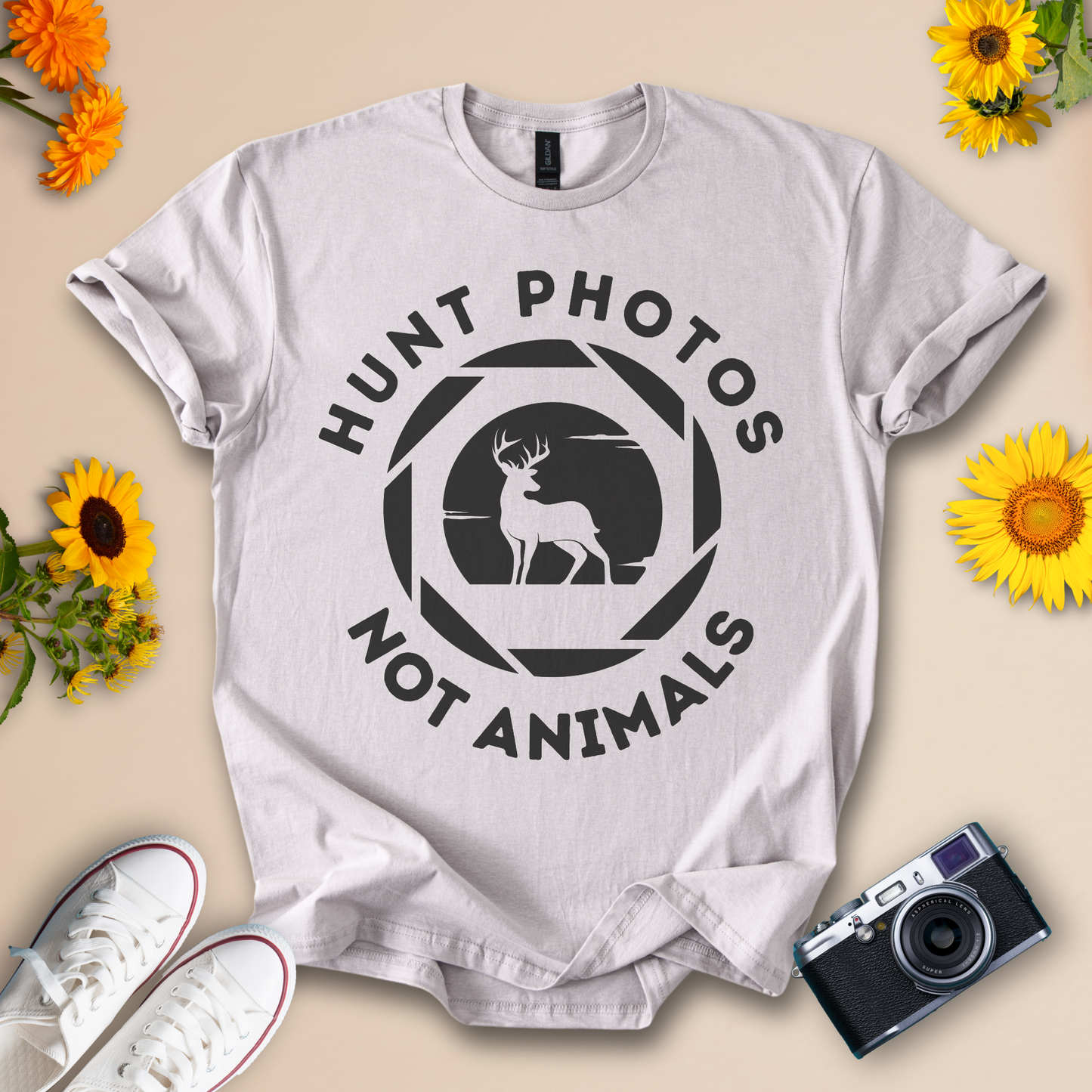 Hunt Photos Not Animals Unisex Wildlide T-Shirt
