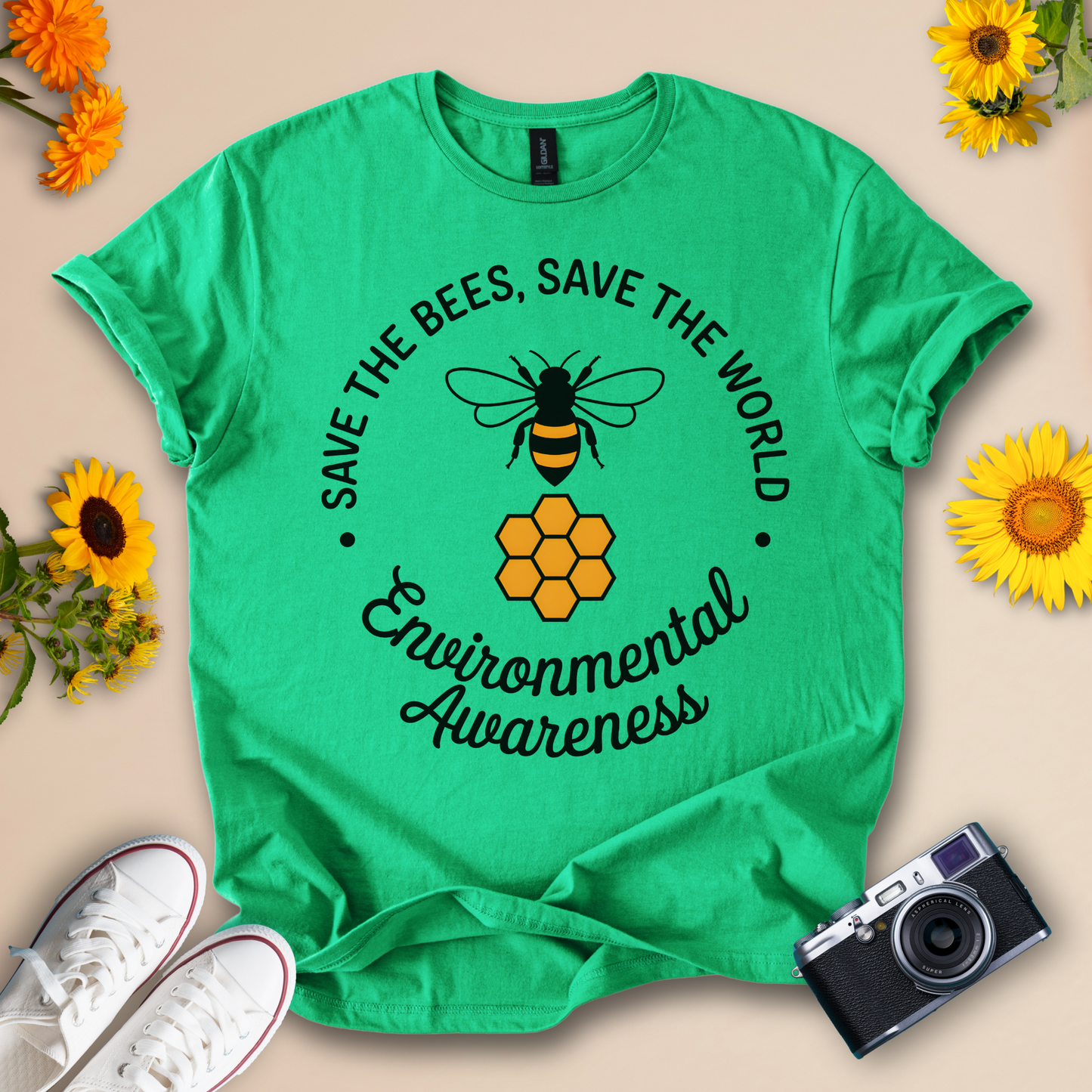 Save the Bees and Save the World Tee