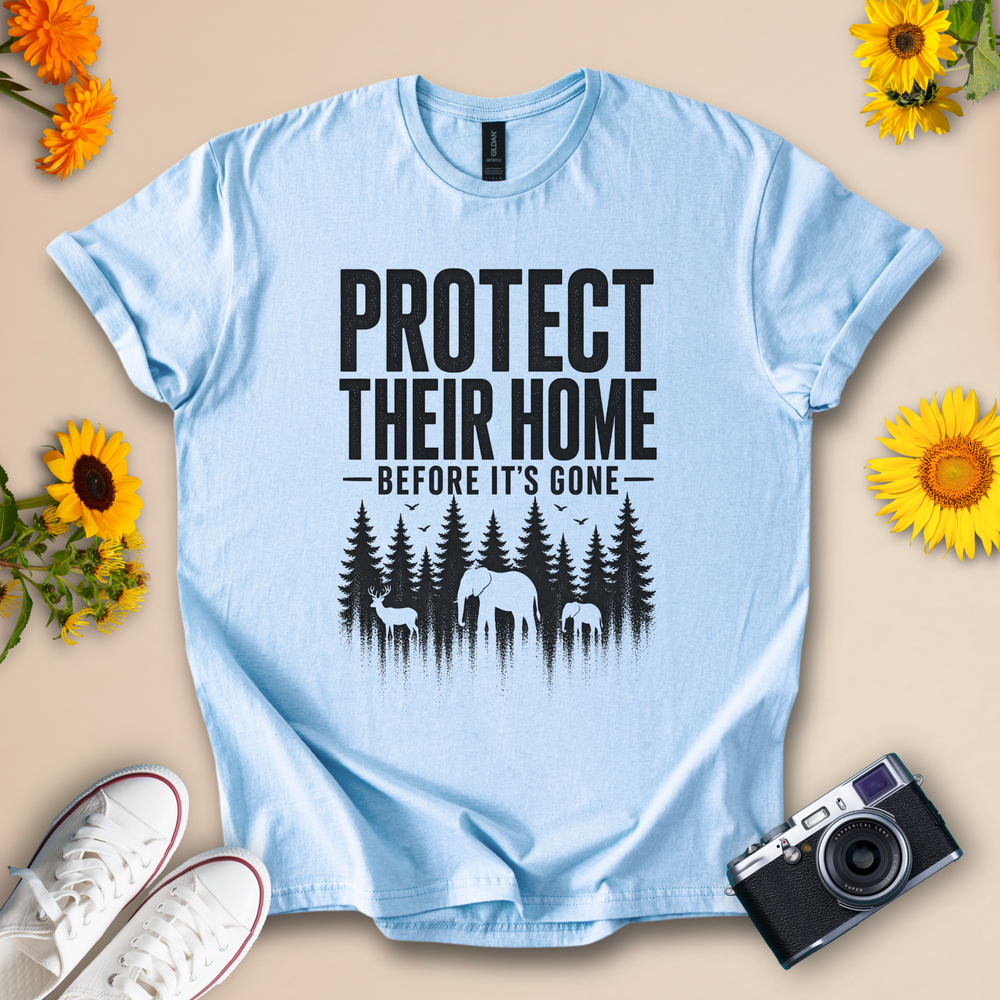 Protect Their Home 🦌 - Wildserve - Inspirational Wildlife Tees