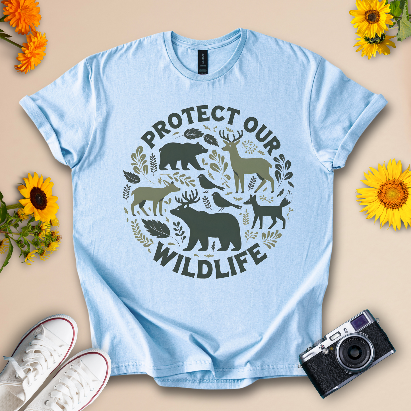Protect Our Wildlife Unisex T-Shirt – Animal Conservation Tee