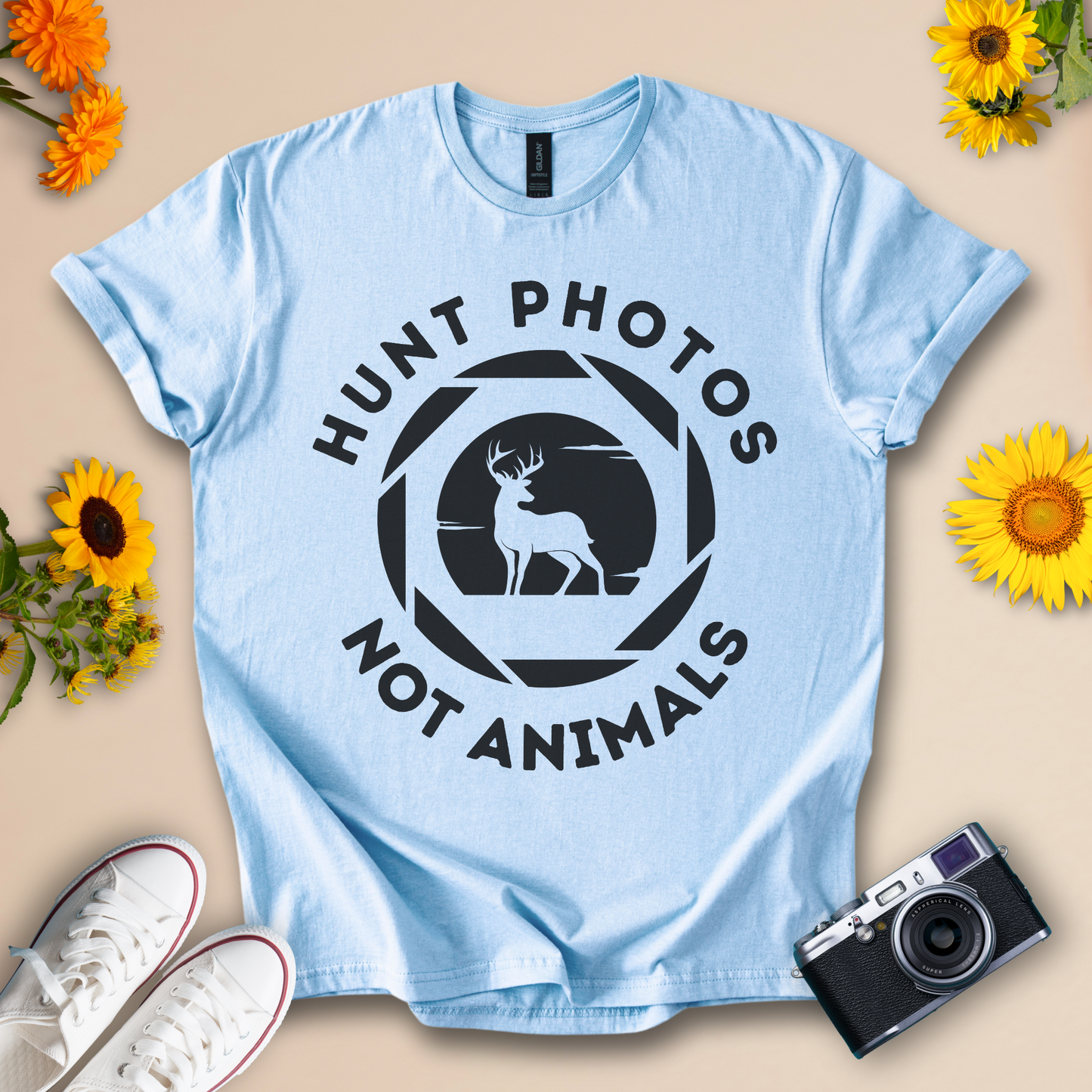 Hunt Photos Not Animals Unisex Wildlide T-Shirt