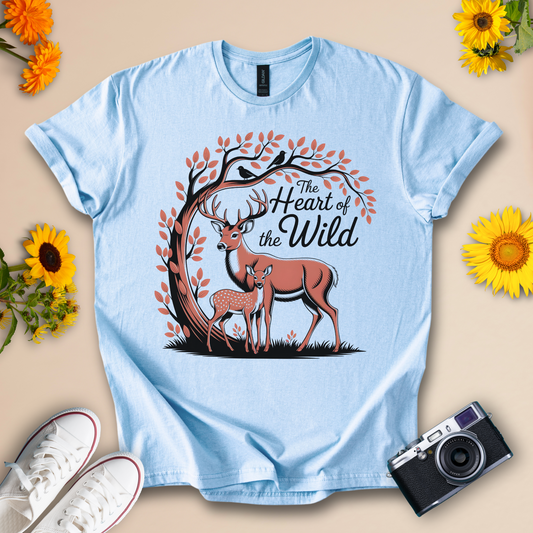 The Heart of the Wild Nature Inspired Tee