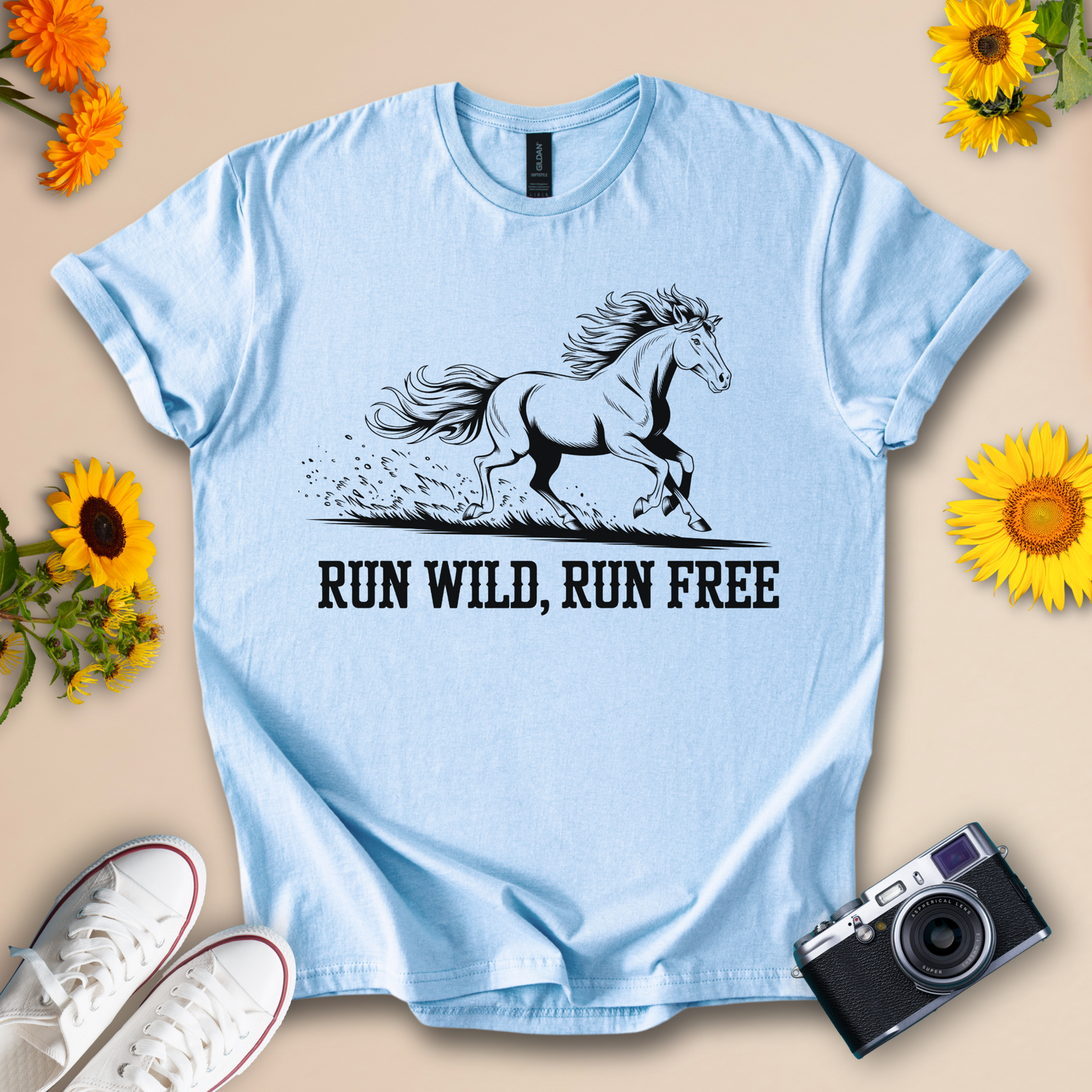 Run Wild, Run Free Wild Horse Design