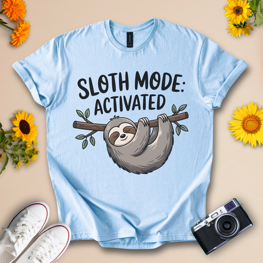 Sloth Mode Activated Relaxation Tee