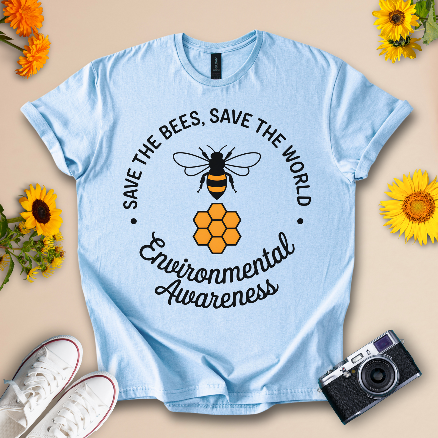 Save the Bees and Save the World Tee