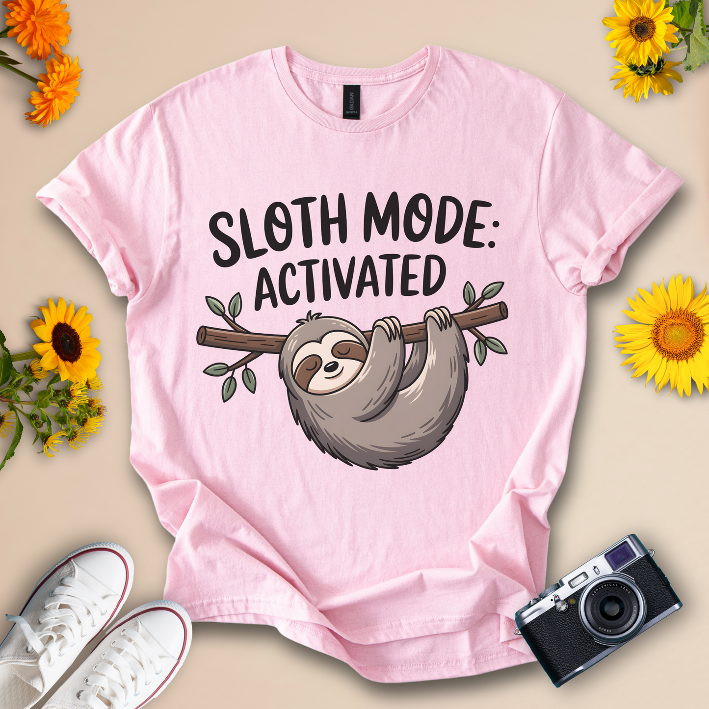 Sloth Mode Activated Relaxation Tee