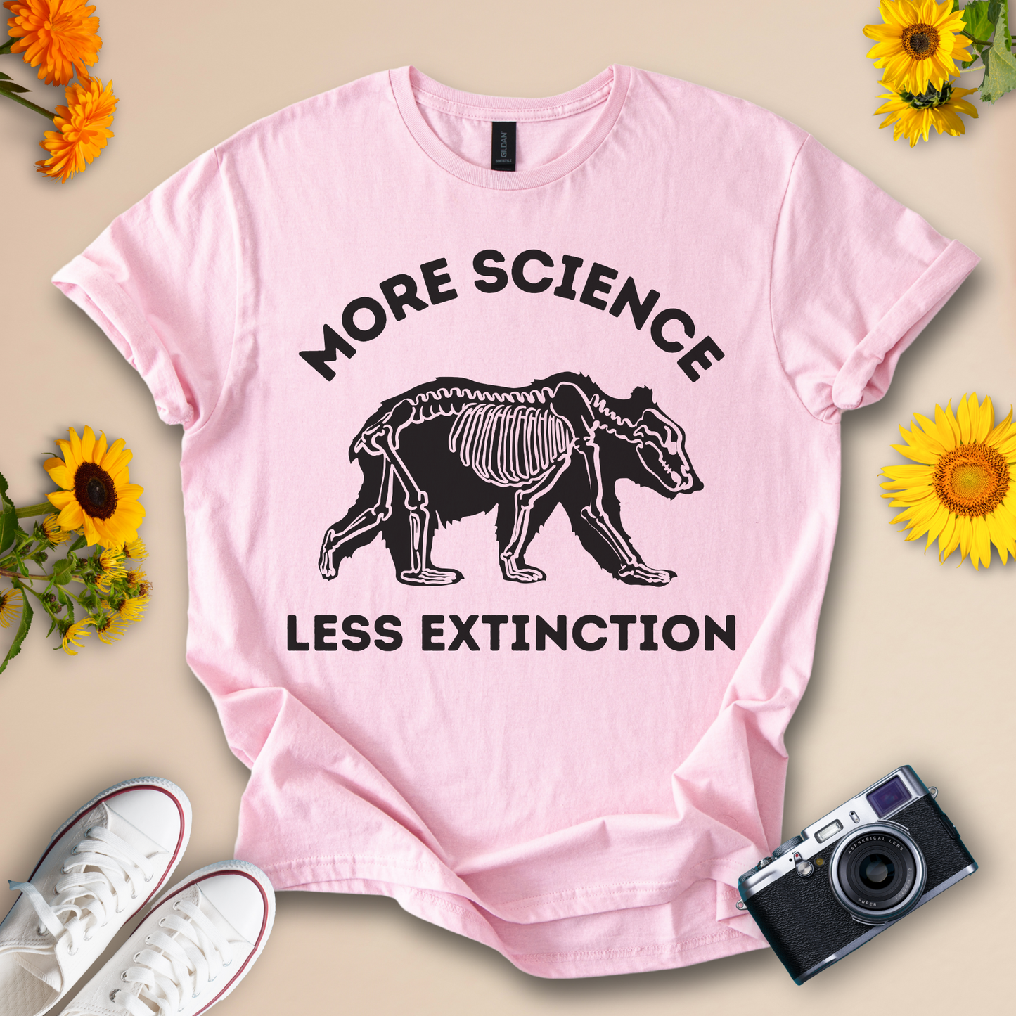More Science Less Extinction Softstyle T-Shirt